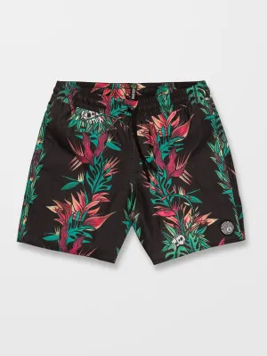 Short de bain V Ent Pepper Stoney 17" - BLACK