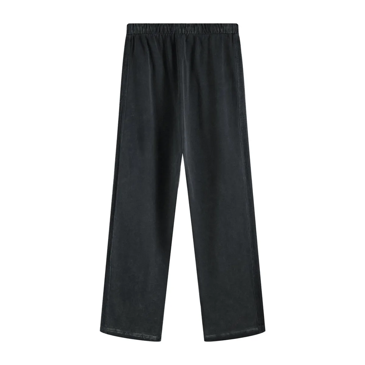 Side-Stripe Baggy Track Pants