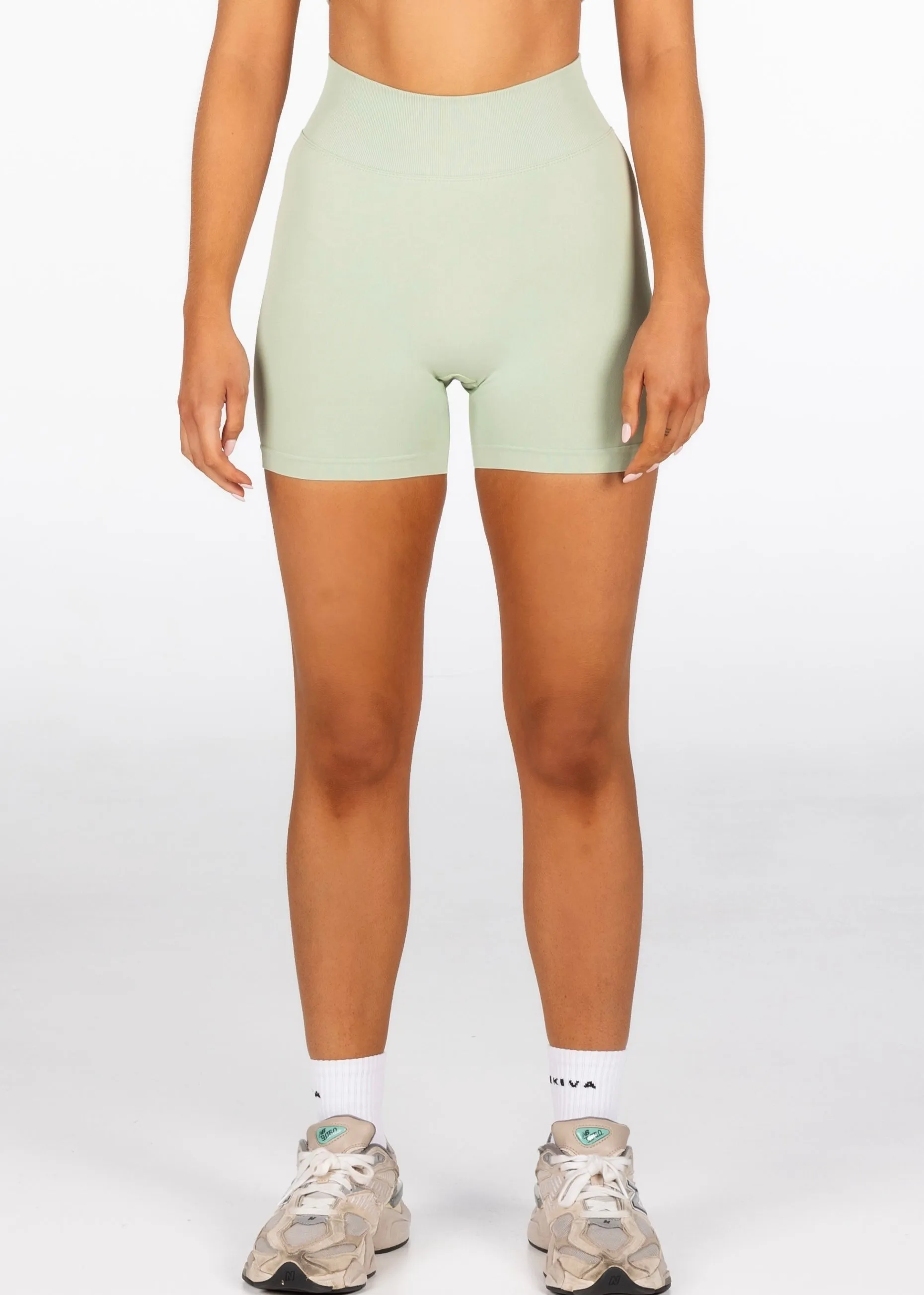 Signature Scrunch Shorts - Sage
