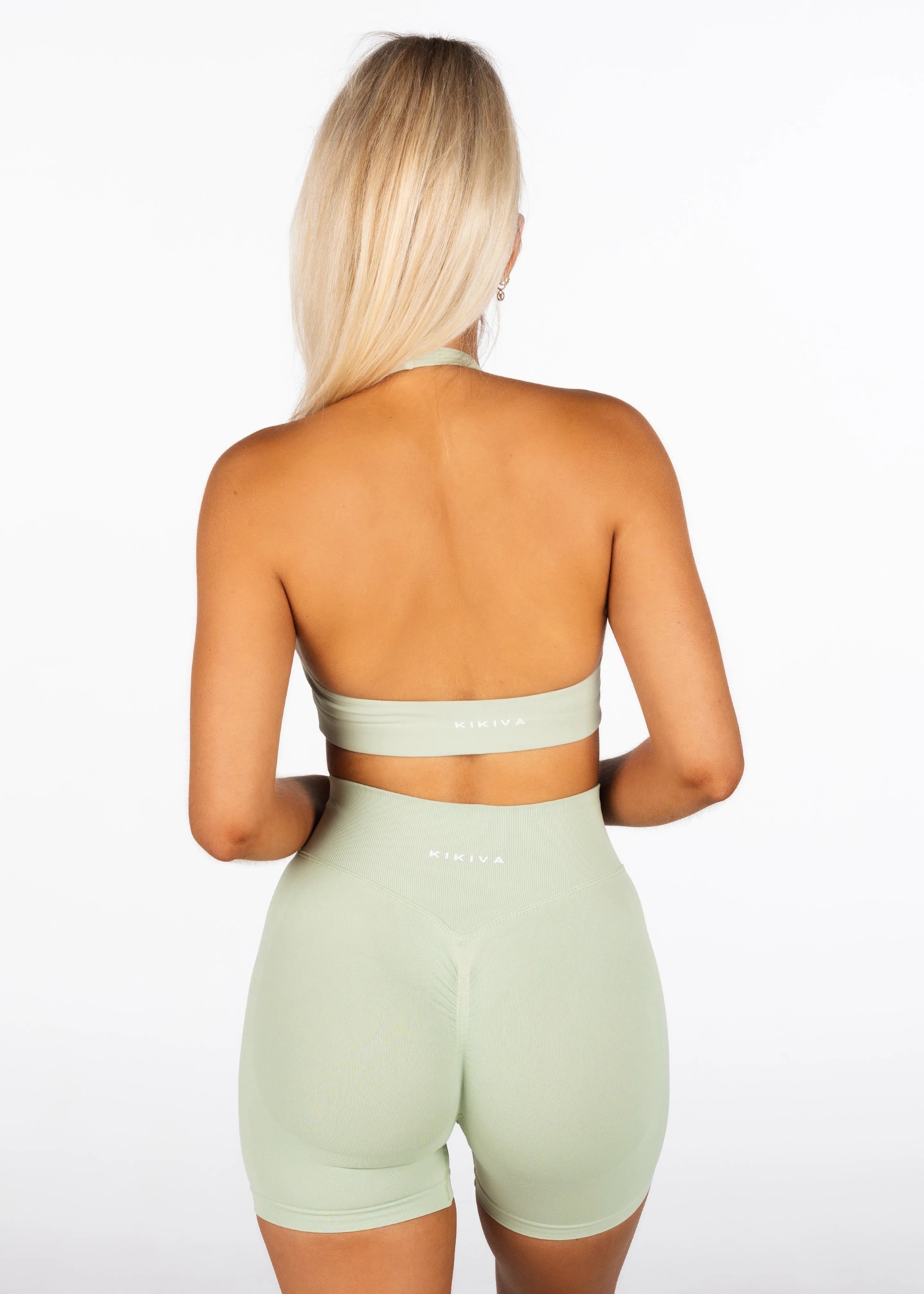 Signature Scrunch Shorts - Sage