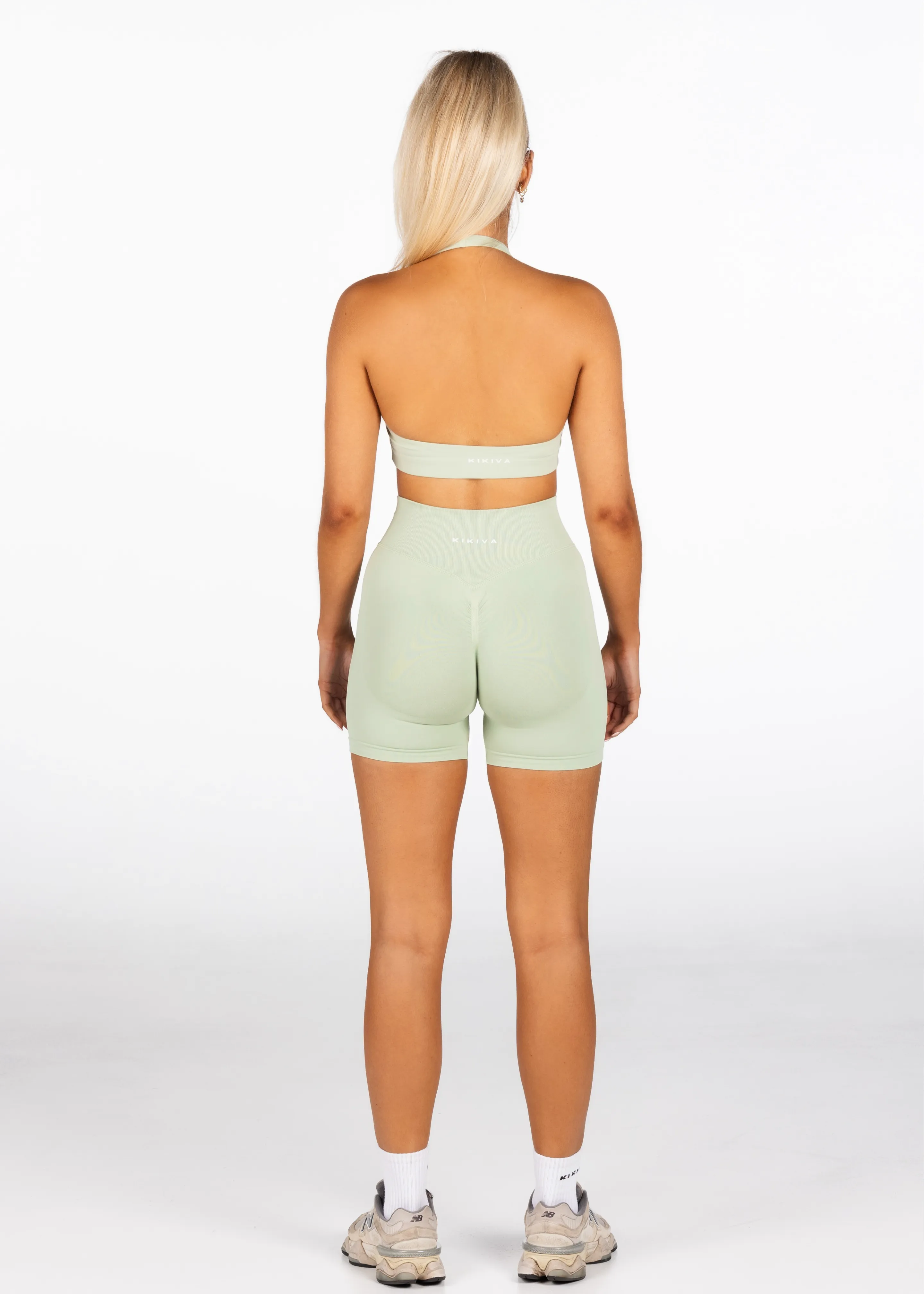 Signature Scrunch Shorts - Sage
