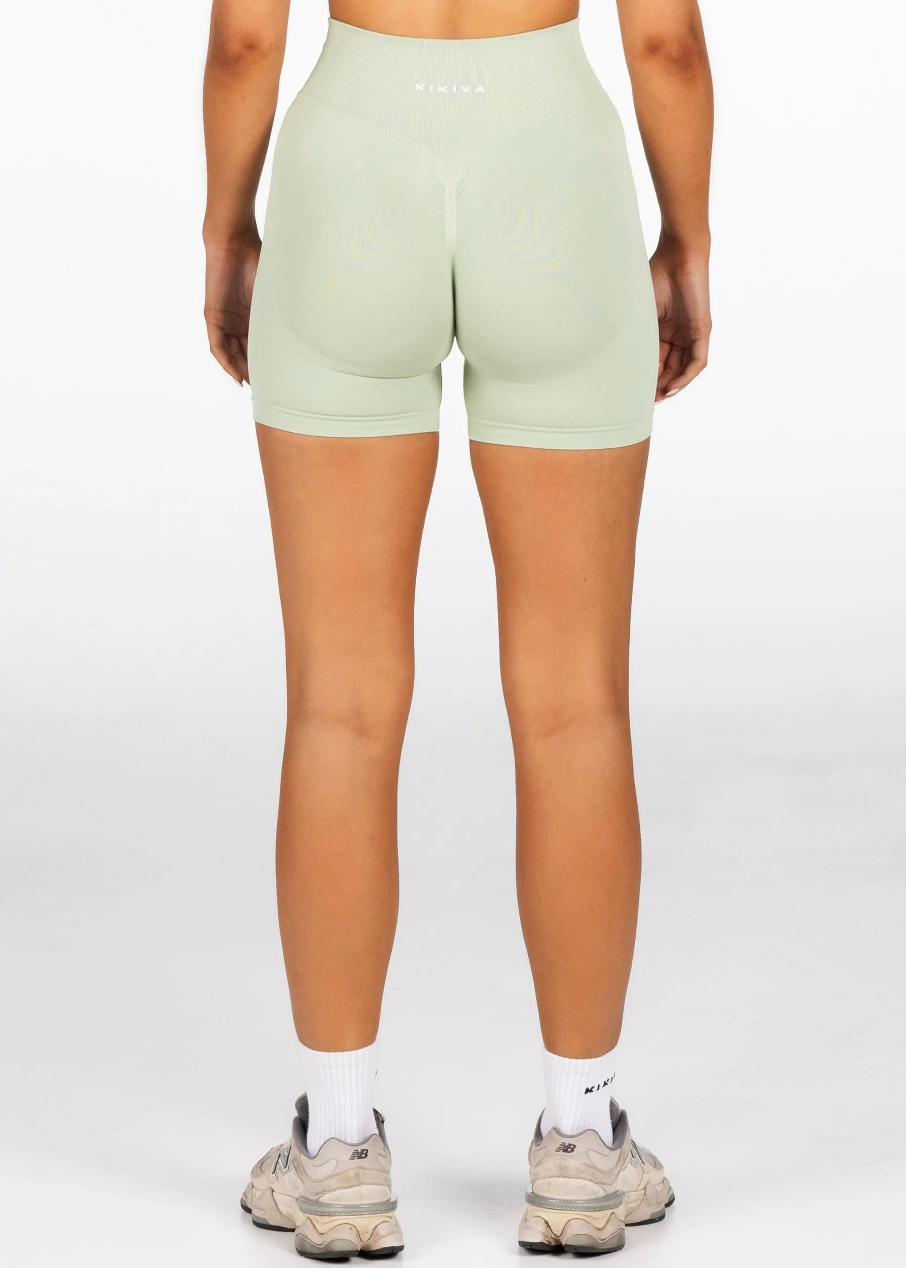 Signature Scrunch Shorts - Sage