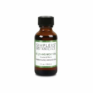Simplers Botanicals Organic St. John's Wort Inf Oil 1 Oz