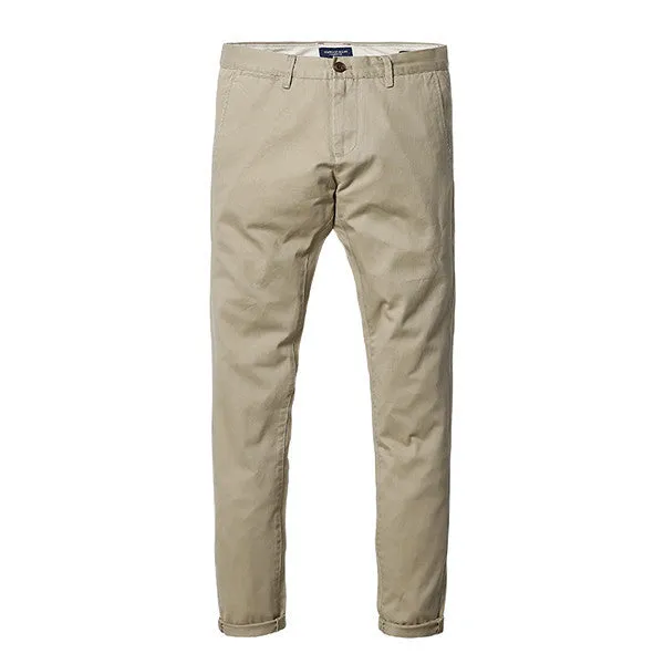 Simwood Autumn Winter Fashion Slim Straight Men Casual Pants Man Pocket Trousers Plus Size