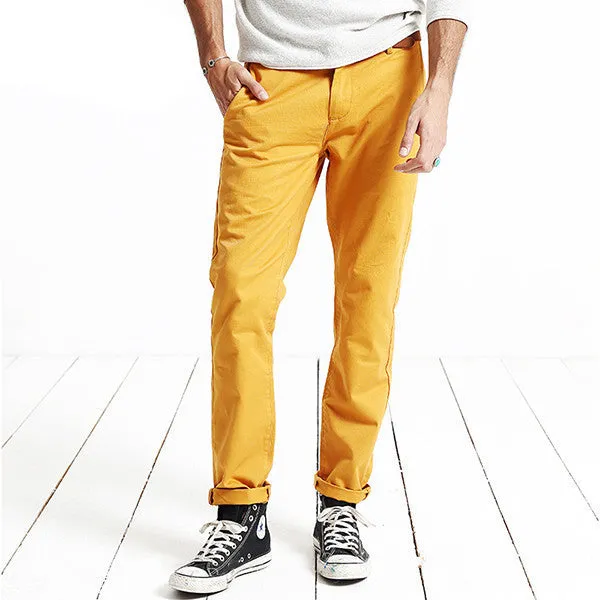 Simwood Autumn Winter Fashion Slim Straight Men Casual Pants Man Pocket Trousers Plus Size
