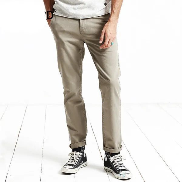 Simwood Autumn Winter Fashion Slim Straight Men Casual Pants Man Pocket Trousers Plus Size