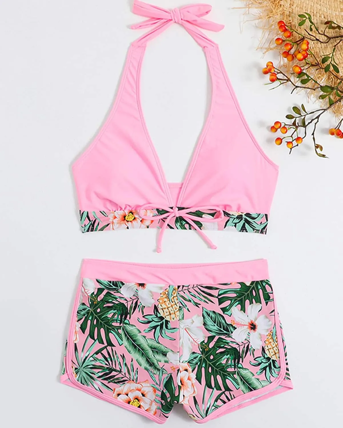 SLIM® PlushPlunge Tankini Set