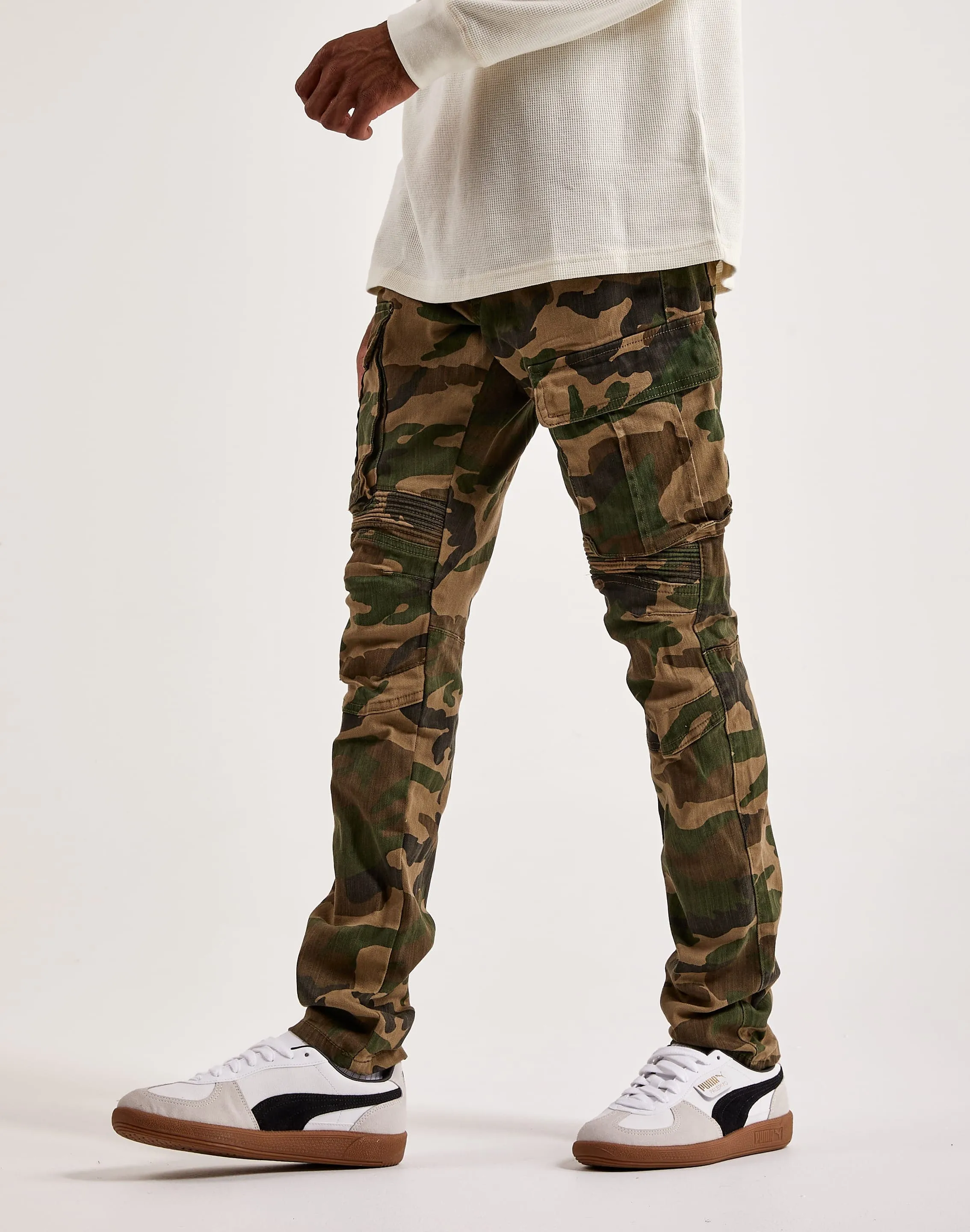 Smoke Rise Twill Moto Cargo Pants