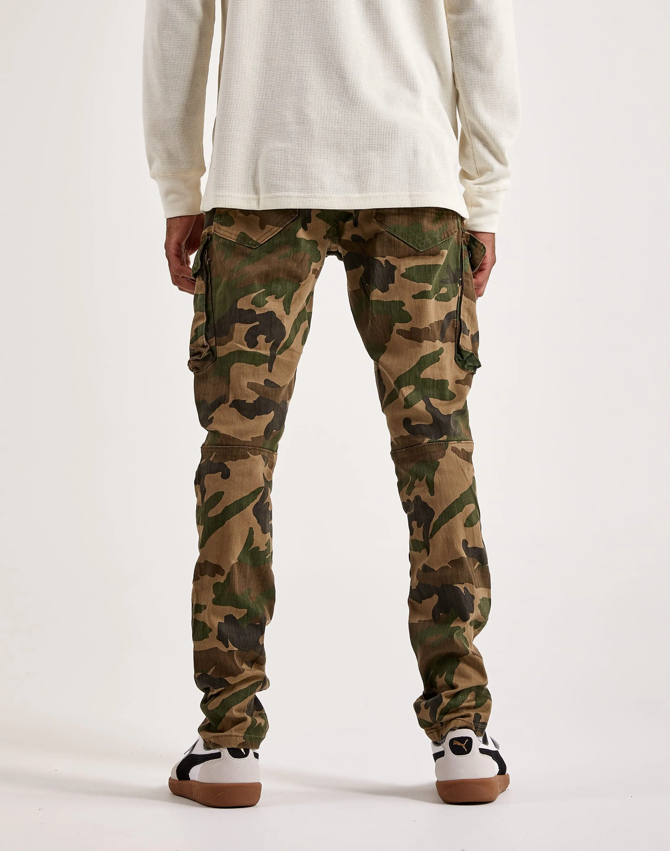 Smoke Rise Twill Moto Cargo Pants