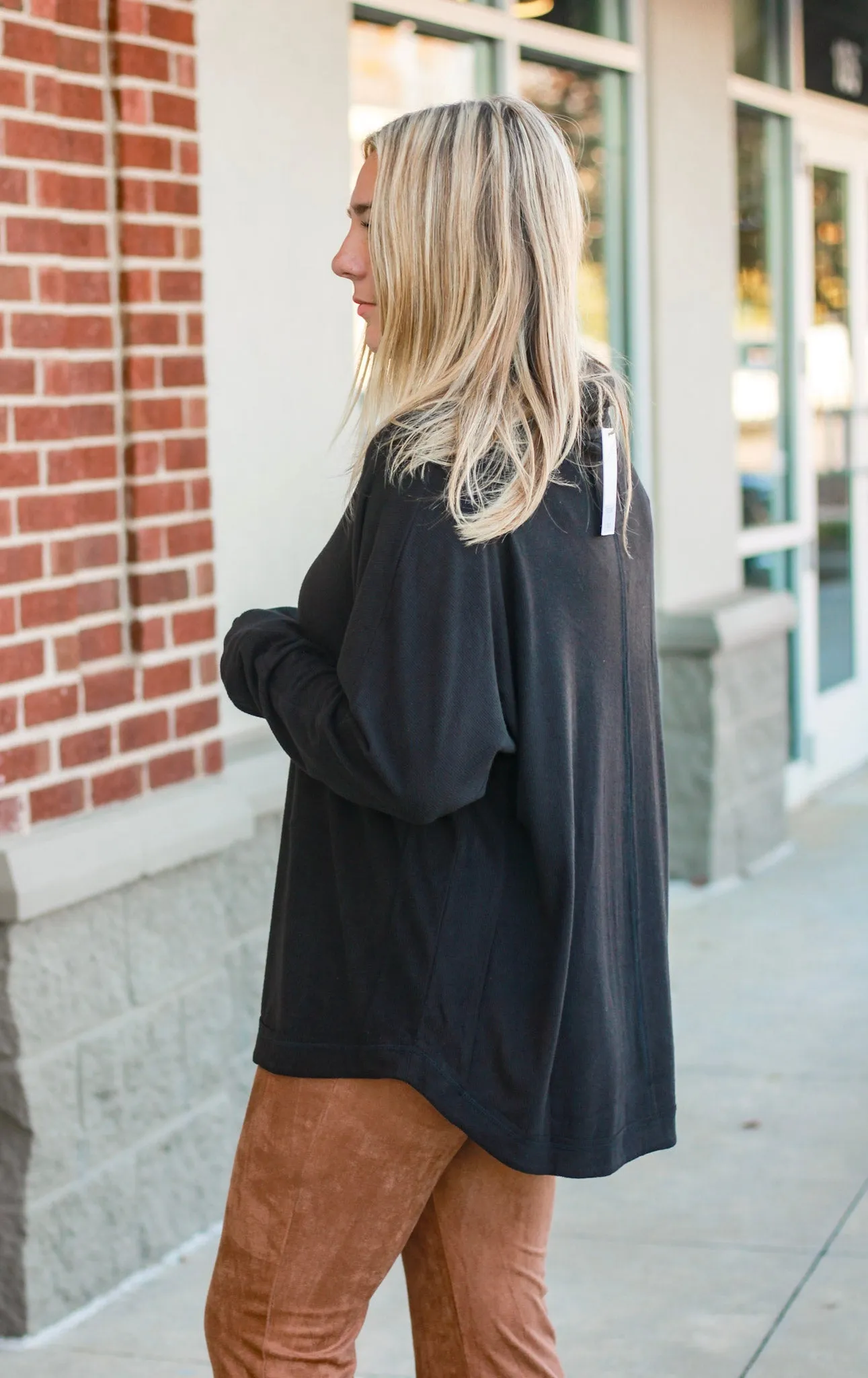 Soft as a Cloud Black Top