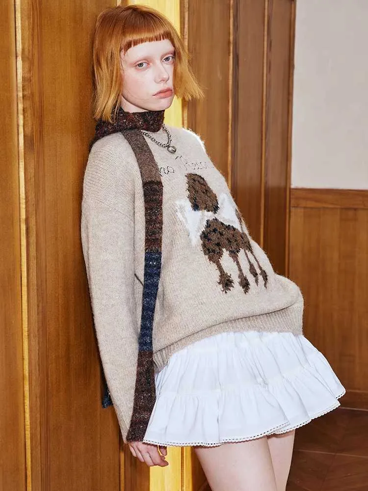 Soft knit sweater【s0000009839】