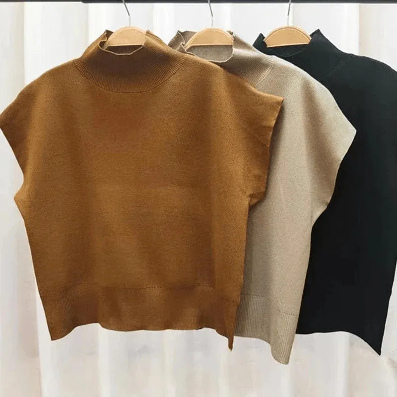 Sophisticated Mock Neck Top