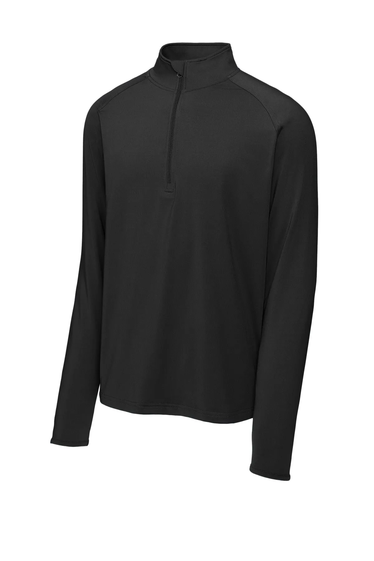 Sport-Tek Sport-Wick Stretch 1/4-Zip Pullover. ST850 Black