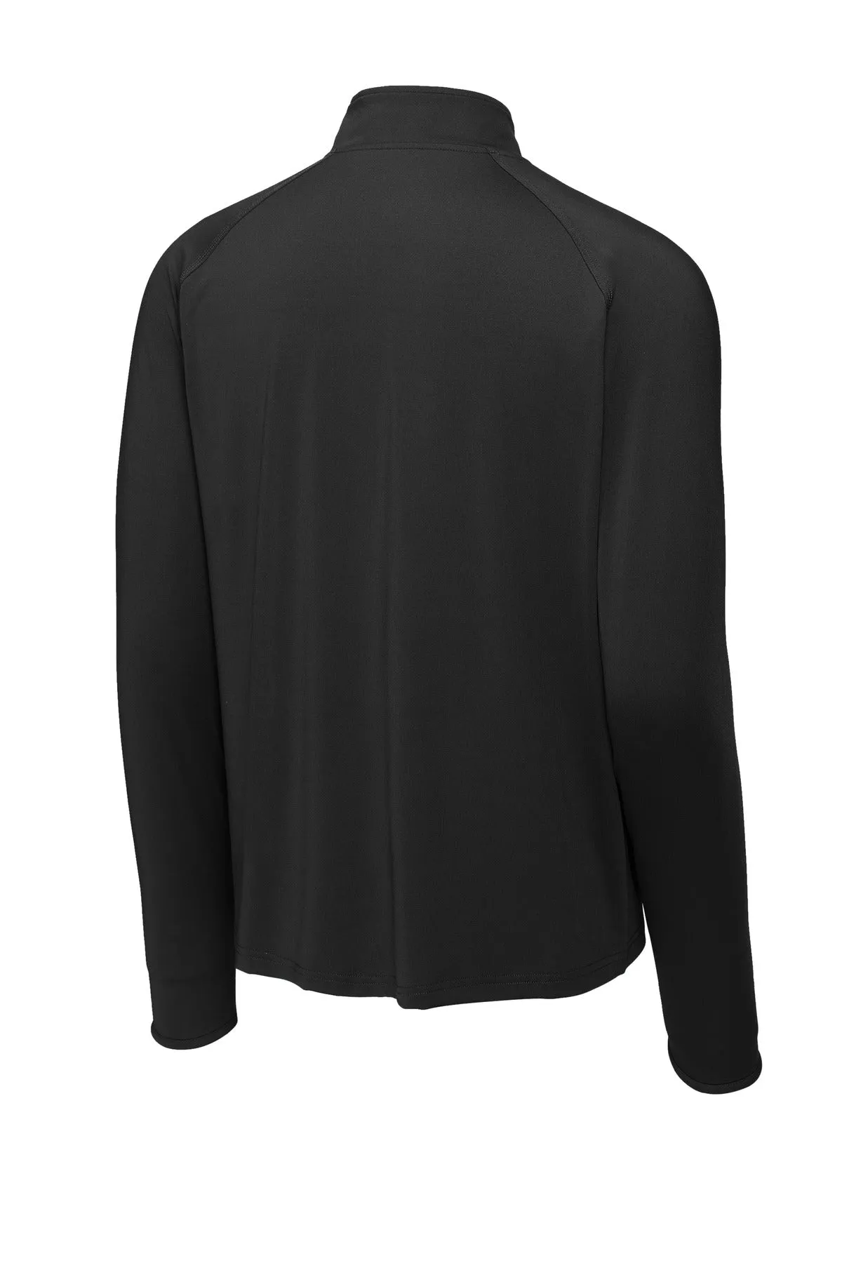 Sport-Tek Sport-Wick Stretch 1/4-Zip Pullover. ST850 Black