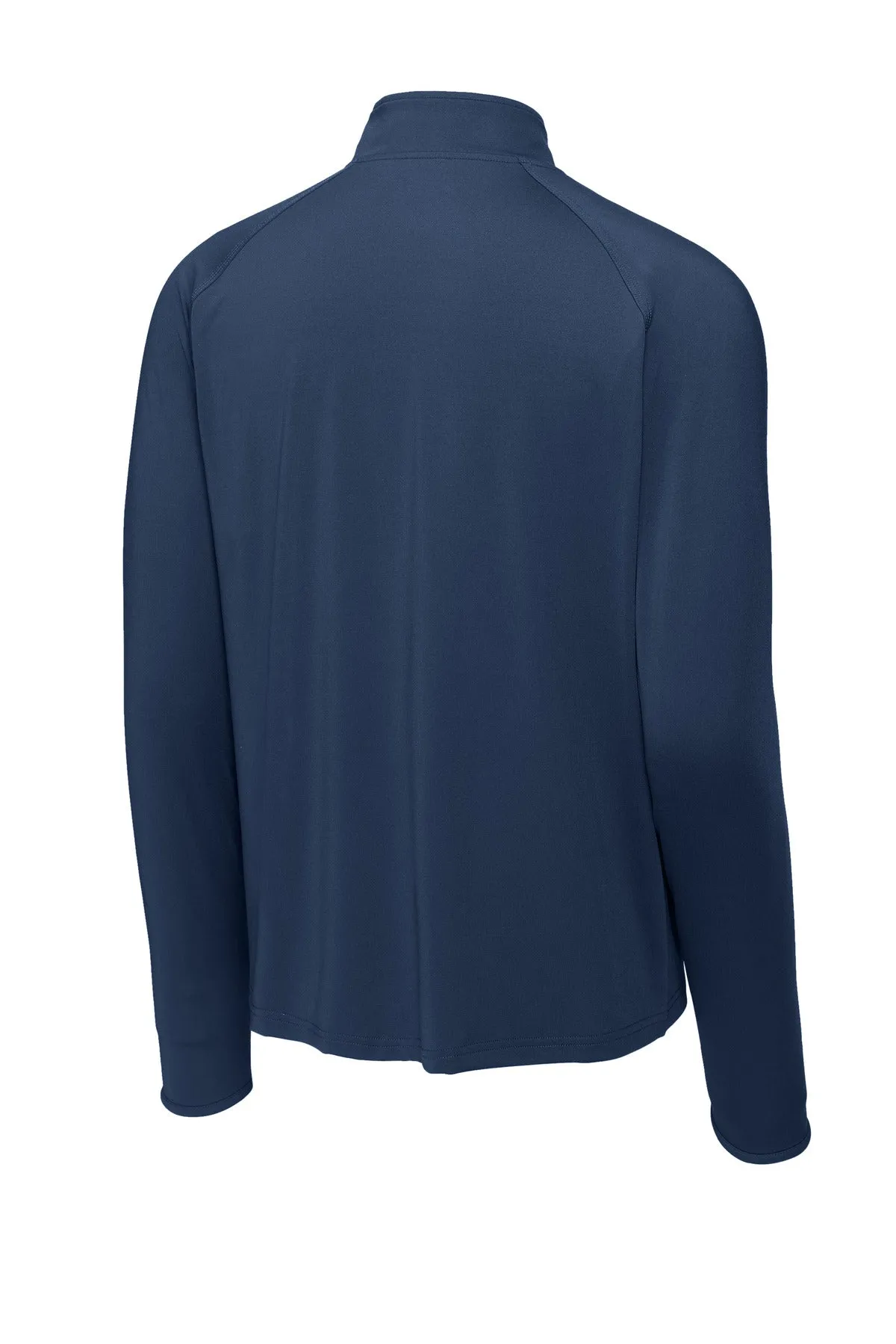 Sport-Tek Sport-Wick Stretch 1/4-Zip Pullover. ST850 True Navy