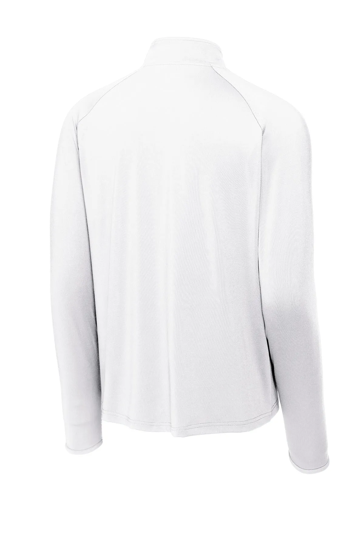 Sport-Tek Sport-Wick Stretch 1/4-Zip Pullover. ST850 White