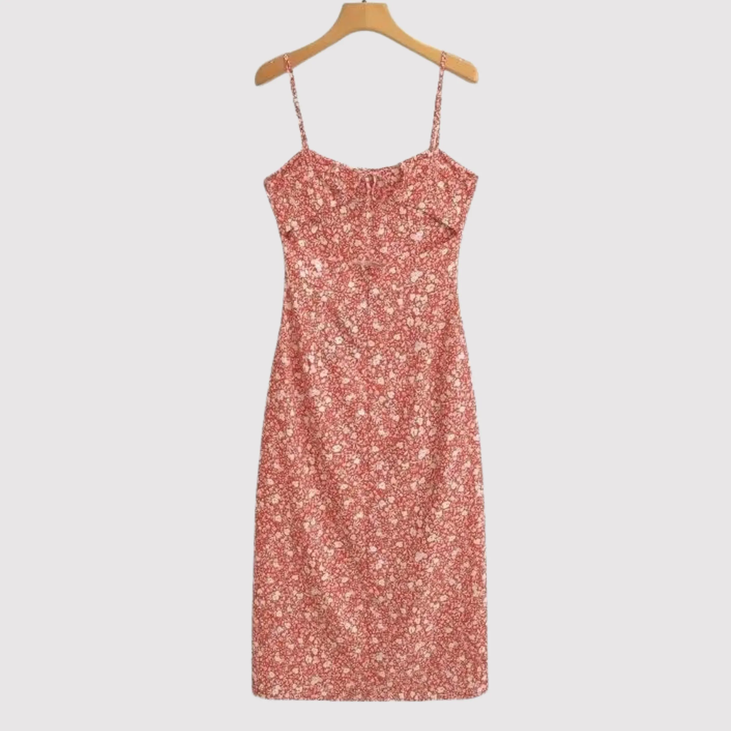 Stella - backless dress with lace