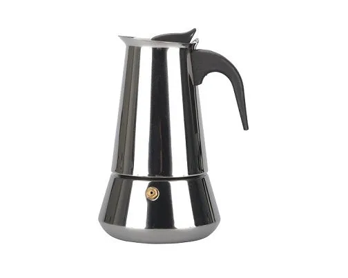 Stove-top stainless steel espresso maker