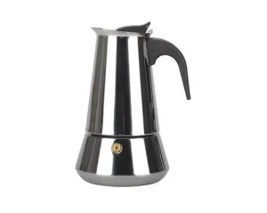 Stove-top stainless steel espresso maker