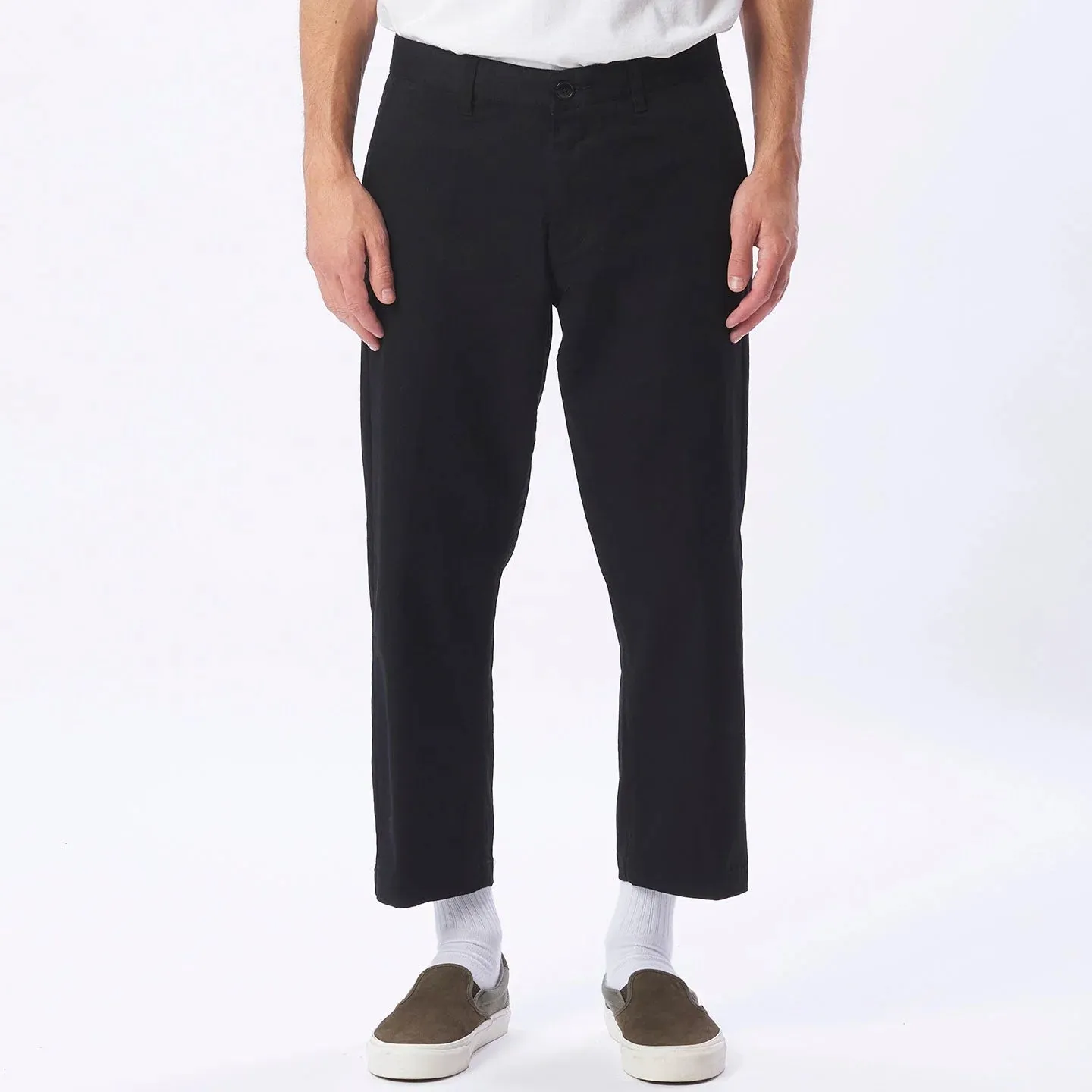 Straggler Flooded Pant - Black
