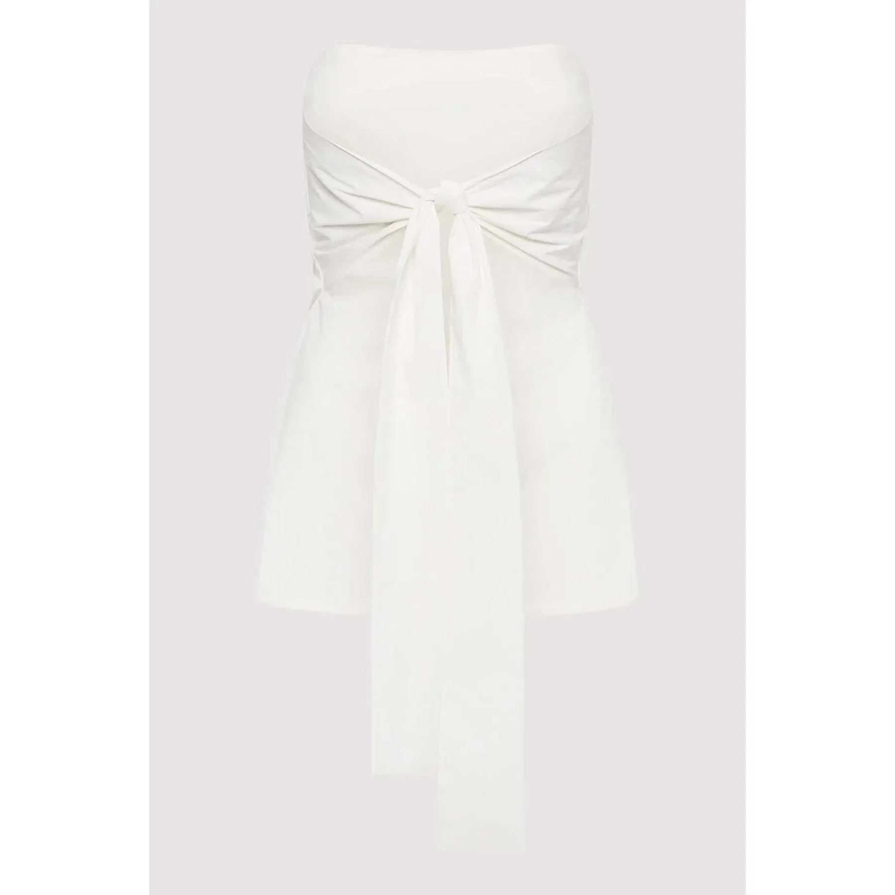 STRAPLESS TIE BACK TOP