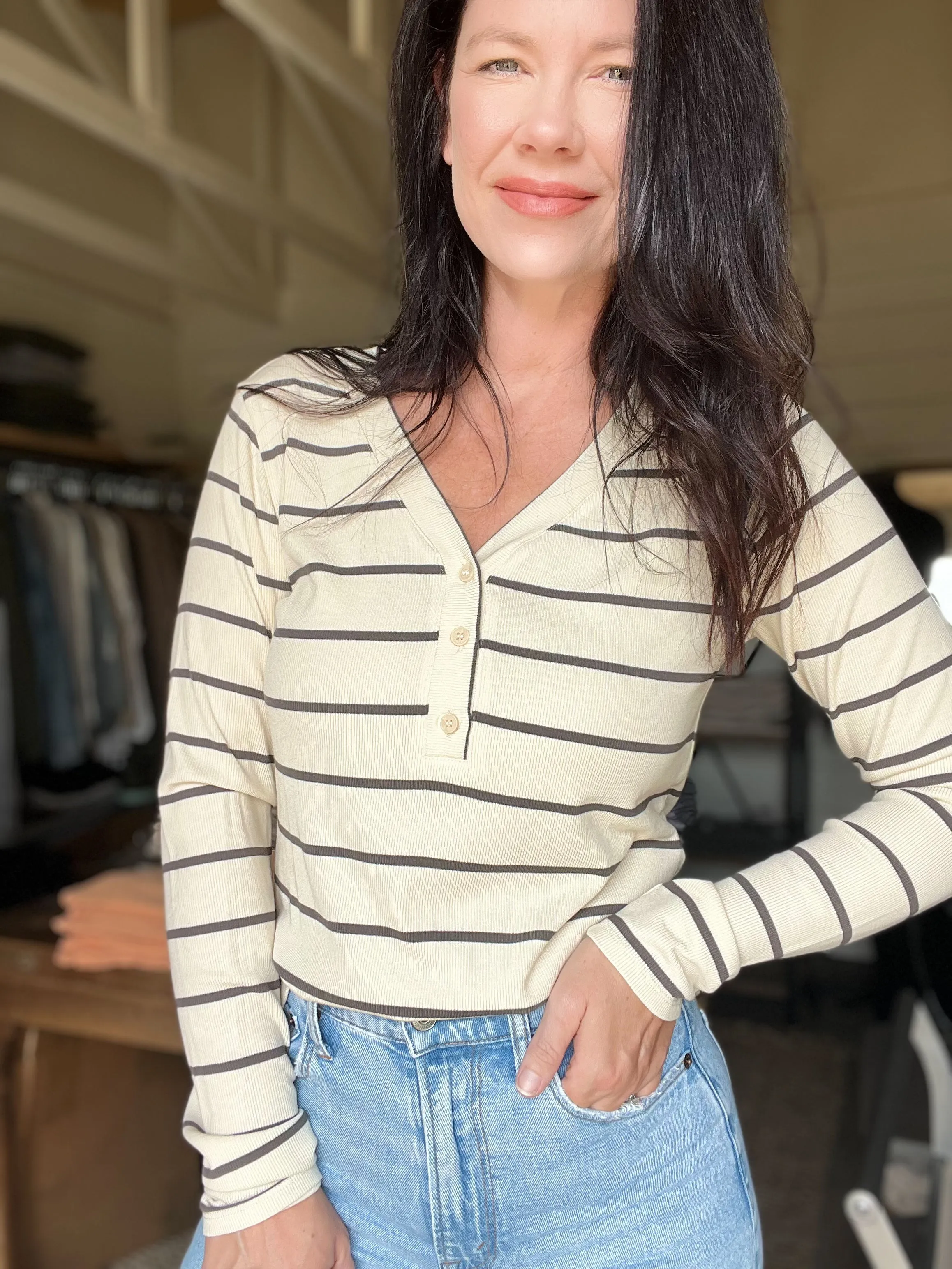 Striped Frankie Top
