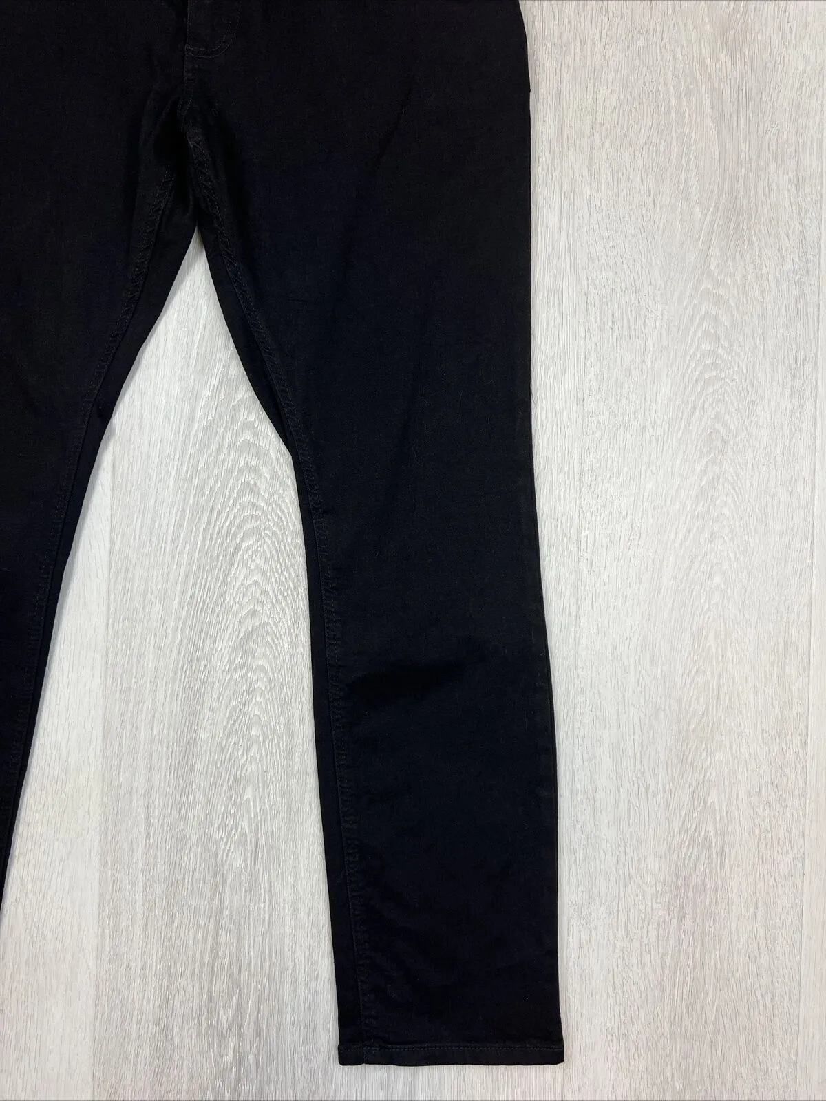 Sun   Stone Mens Black Slim Fit Jeans Size 36 x 32 (New)