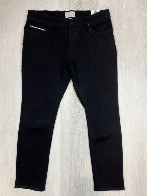 Sun   Stone Mens Black Slim Fit Jeans Size 36 x 32 (New)