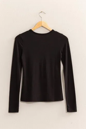 Super Soft Essential Long Sleeve Round Neck