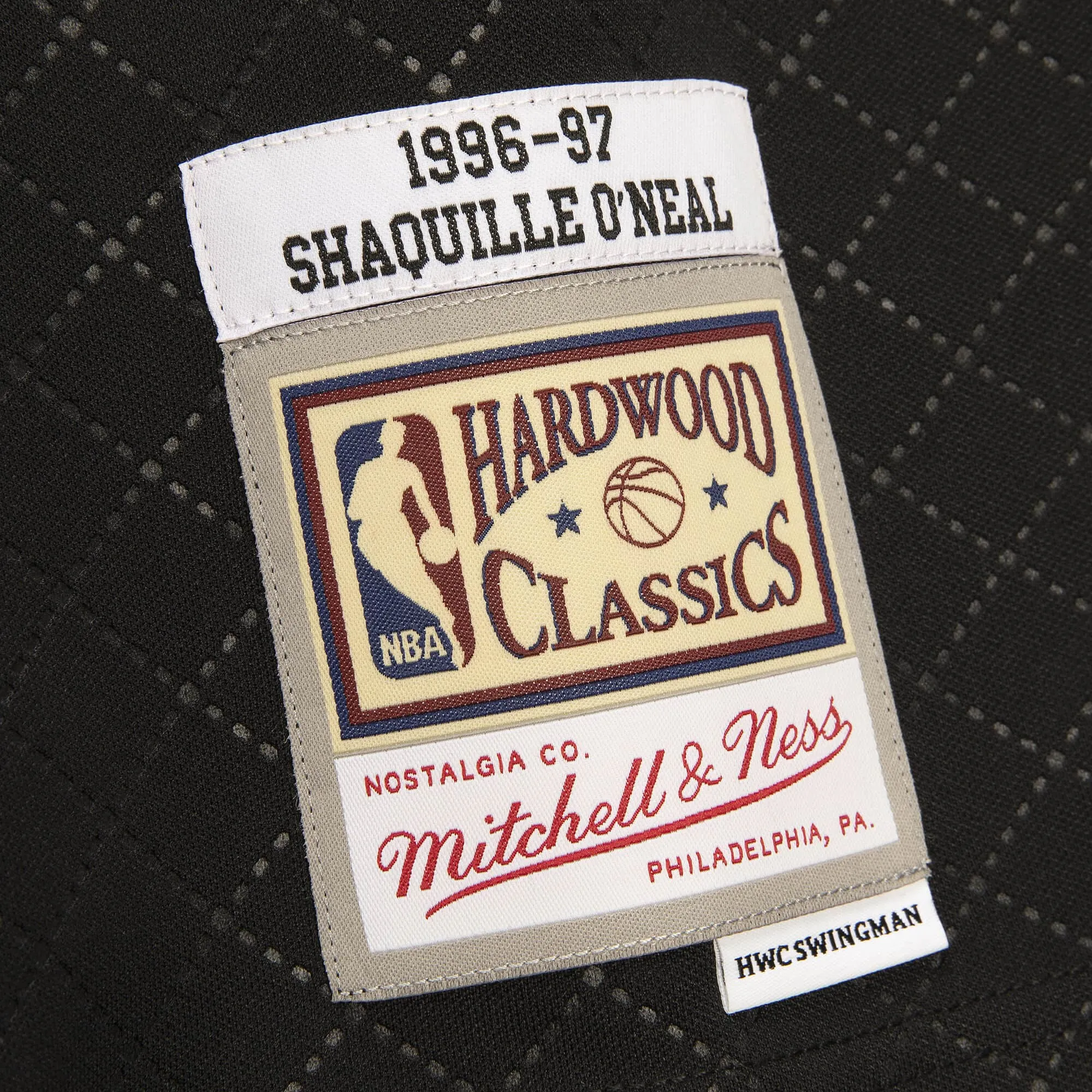 Swingman Shaquille O'Neal Los Angeles Lakers Neapolitan NBA 1996-97 Jersey