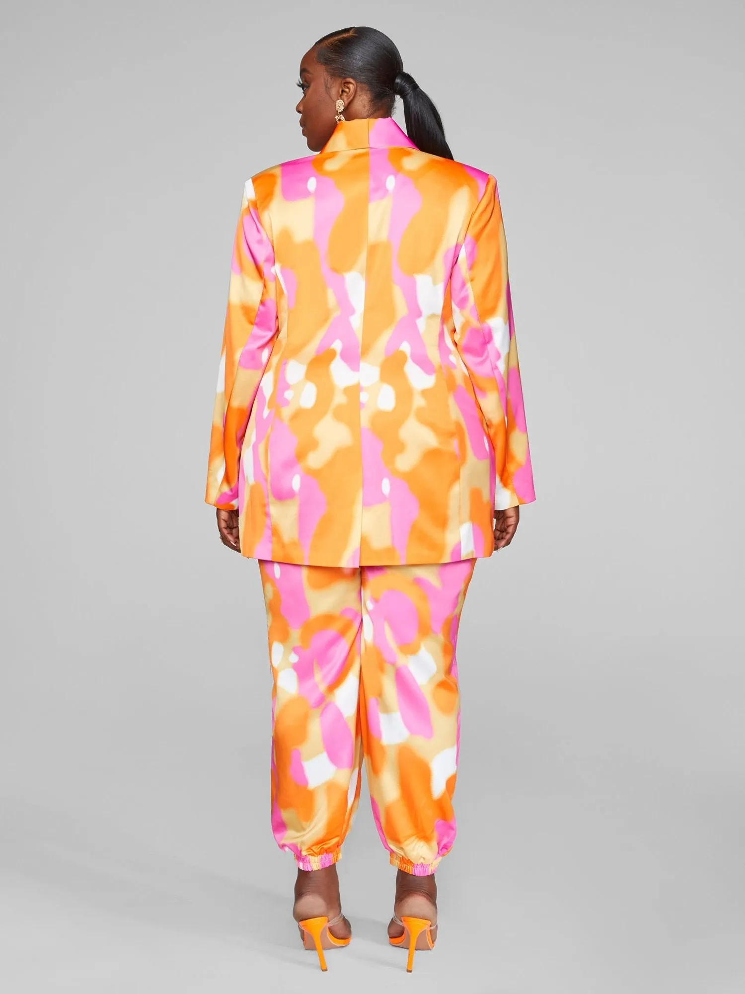 Sydney Watercolor Print Jogger Pants