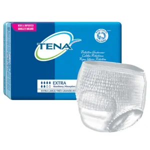 Tena Protective Underwear,Extra Abs,X-Large,12/Pkg