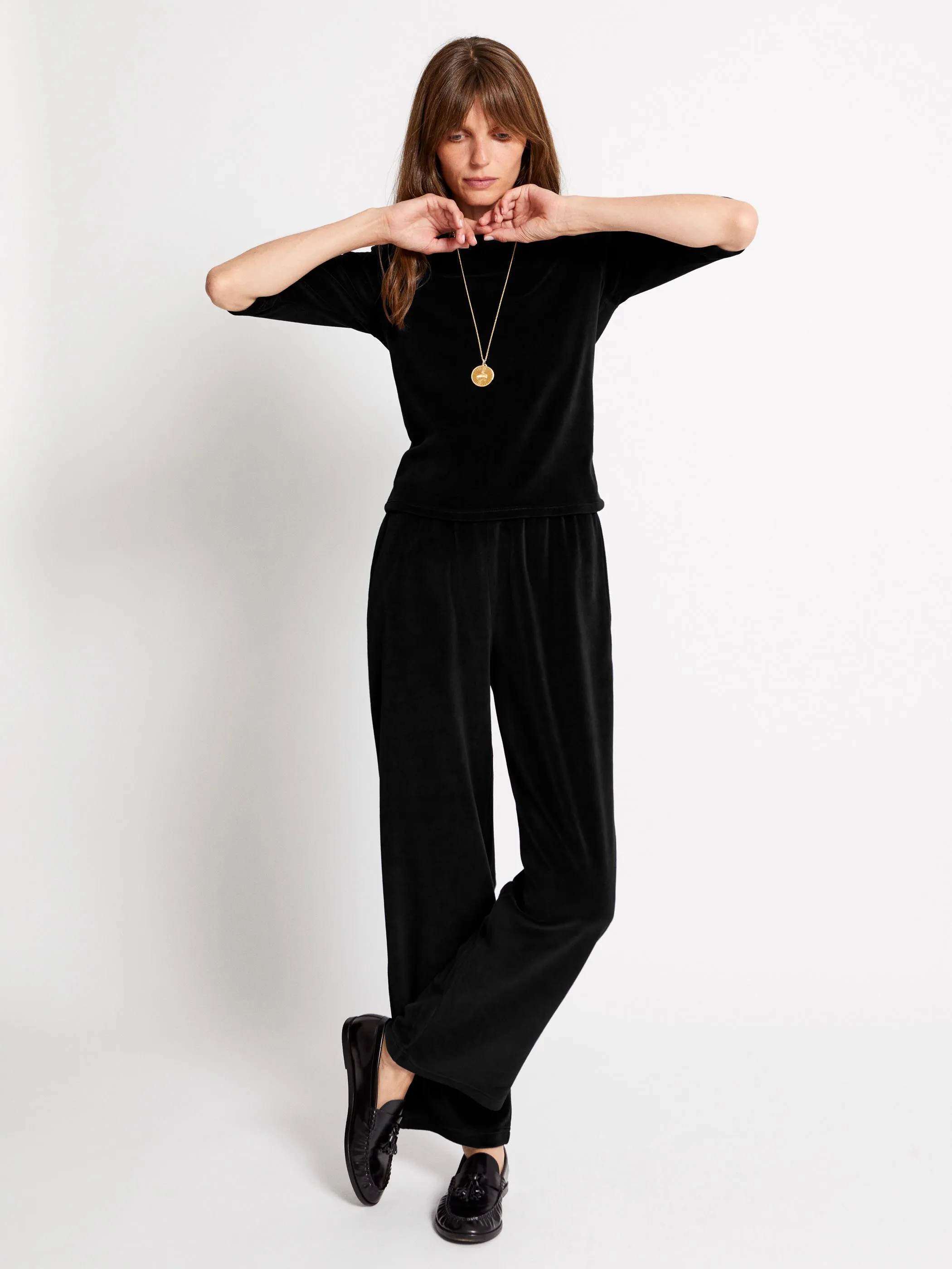 The Anytime Unisex Trackpants in Velour