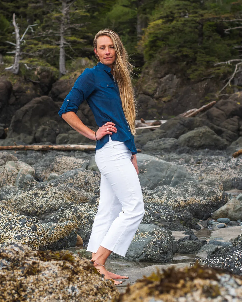 The Pacifica Blouse in Organic Cotton