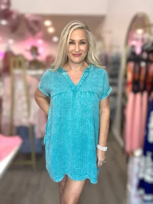 The Washed Gauze Dress