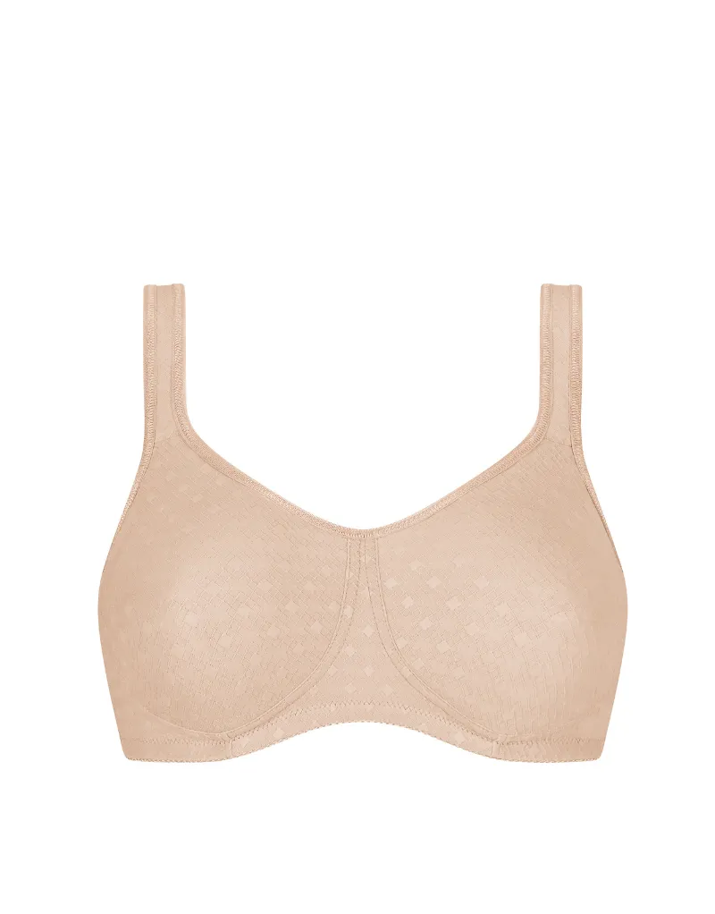Tiana Wireless Pocketed Bra - Nude