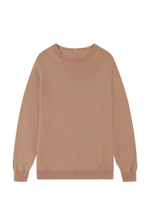 Toffee Crew Neck Sweater | Beige