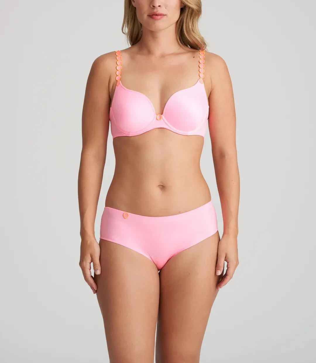 Tom Padded Heart Shape Bra In Happy Pink - Marie Jo