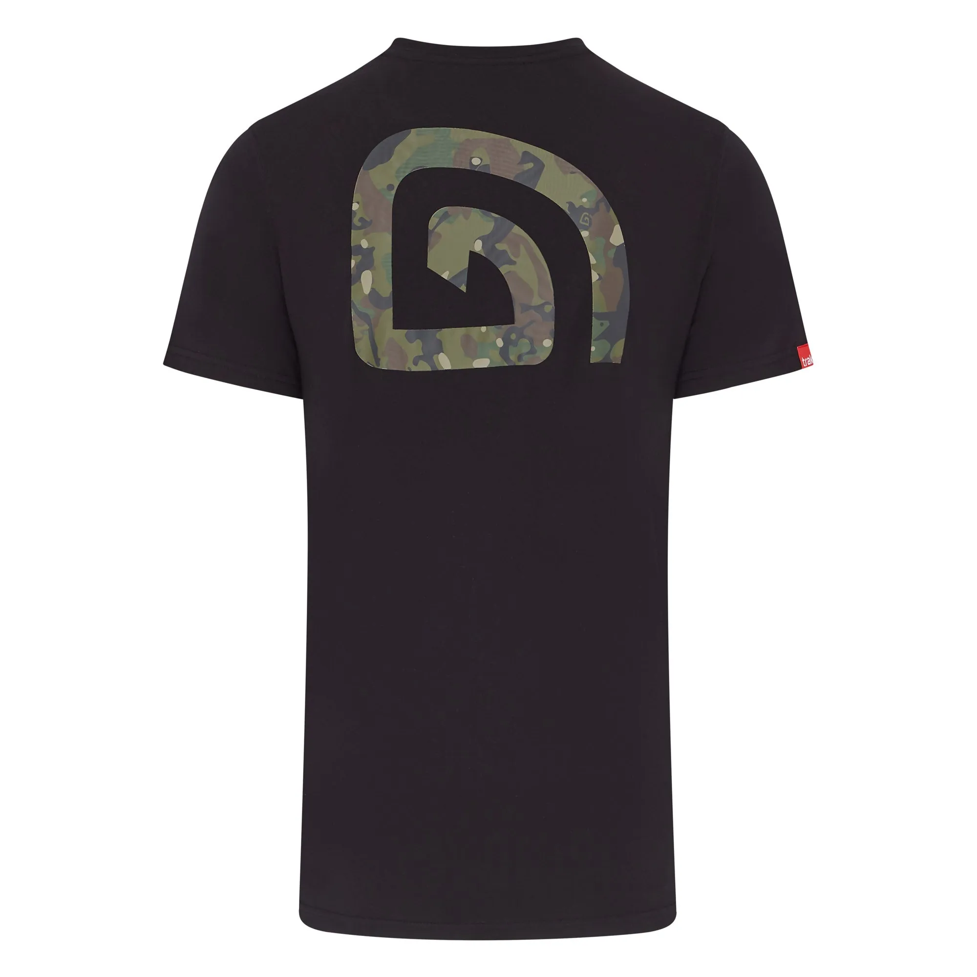 TRAKKER CR Logo T-Shirt Black Camo