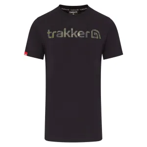 TRAKKER CR Logo T-Shirt Black Camo