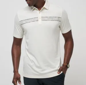 Travis Mathew Kayak Cruise Polo - Vanilla Ice