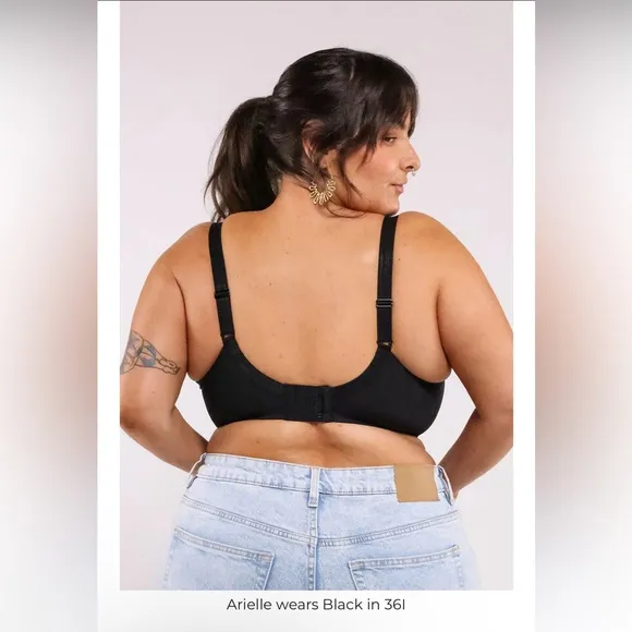 Understance NEW Salma FlexWire Full Coverage Lace Bra - Black 38DD