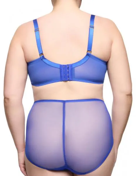 Vedette Full Figure Plunge Bra - Capri -