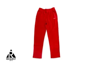 Velour Easy Pants "Red"