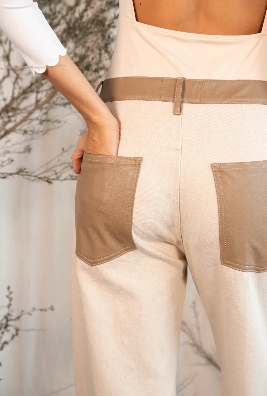 Vespa Taupe Trousers
