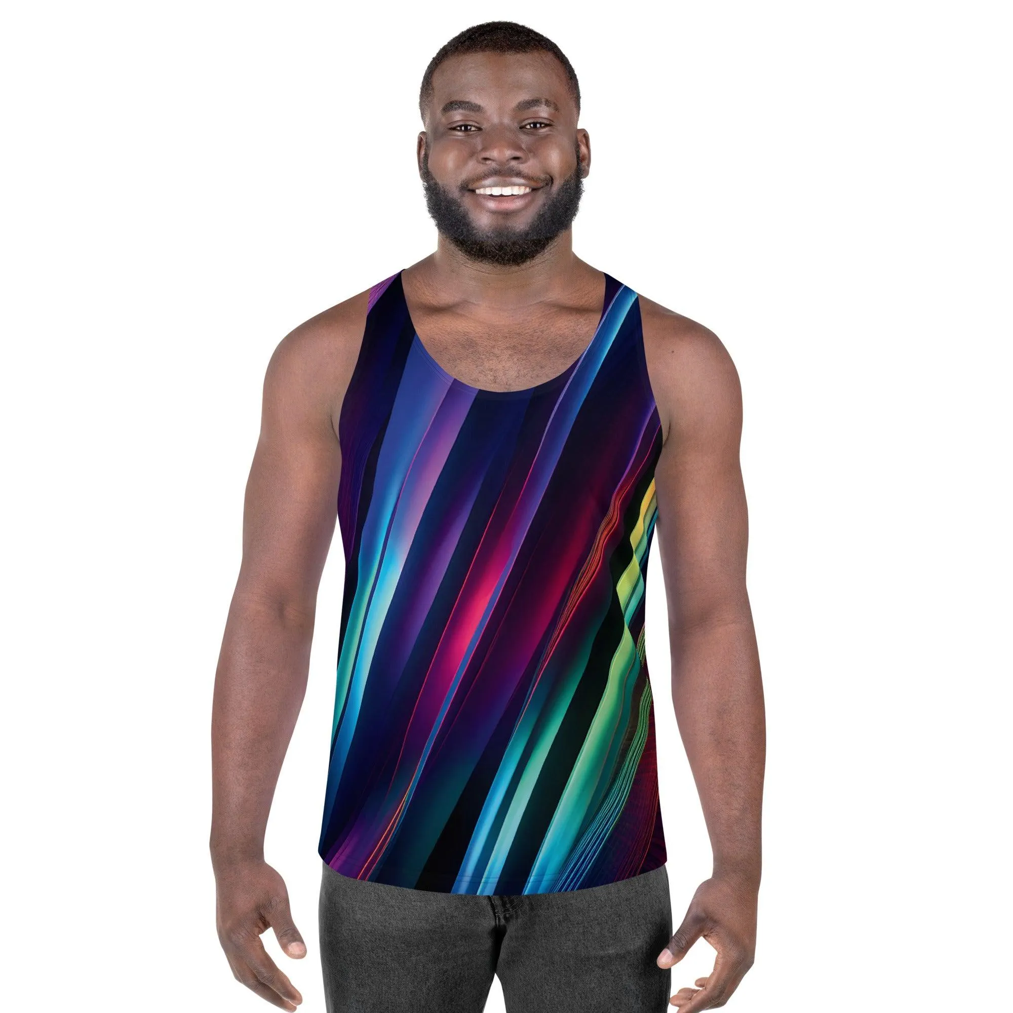 Vibrant Unisex Festival Tank Top - Soft & Stylish