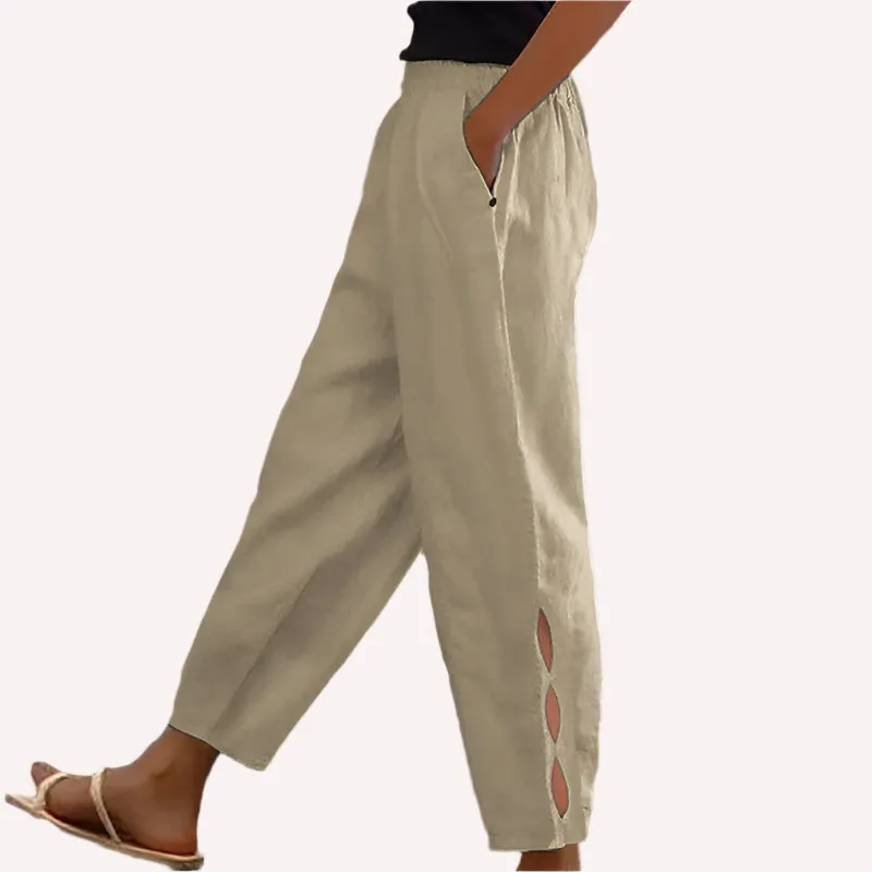 Vintage Cotton Linen Pants