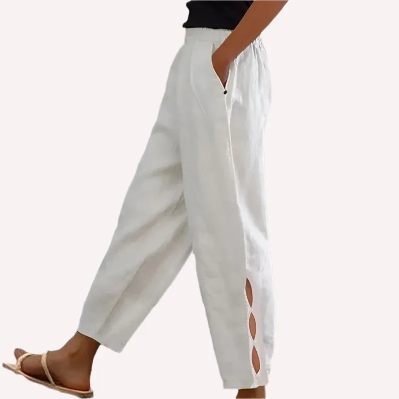 Vintage Cotton Linen Pants