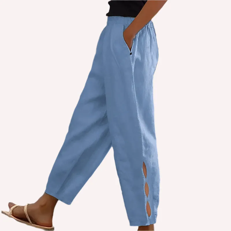 Vintage Cotton Linen Pants