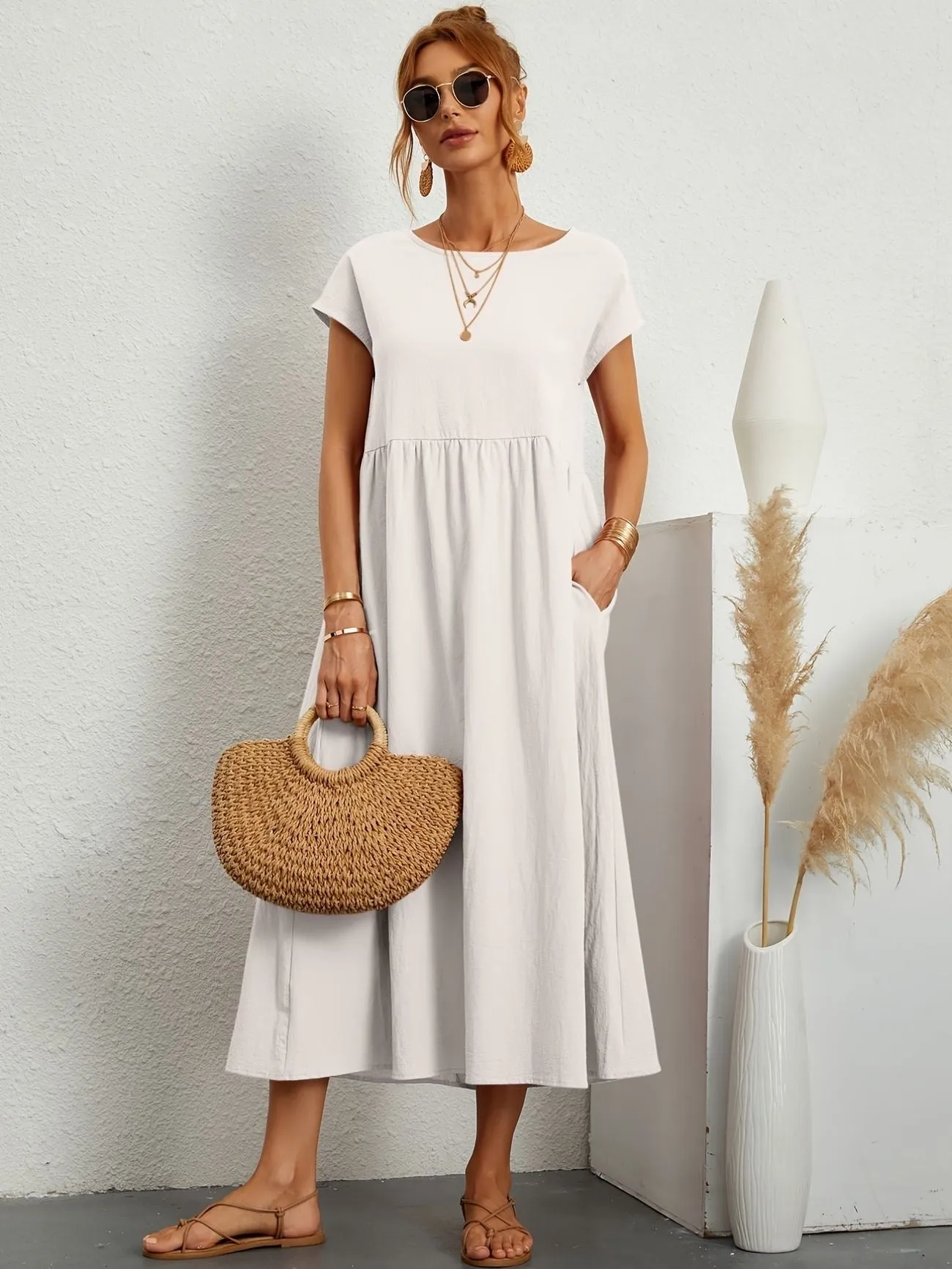 Wanda® | Elegant Airy Spring Dress